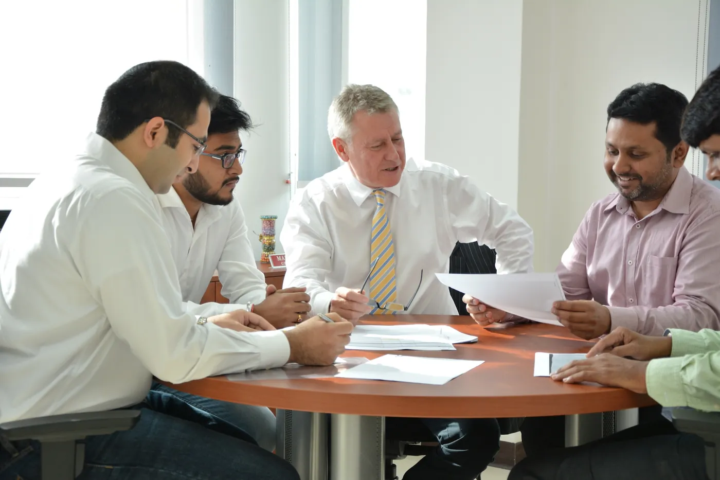 Agentic Fire & Safety team in discussion